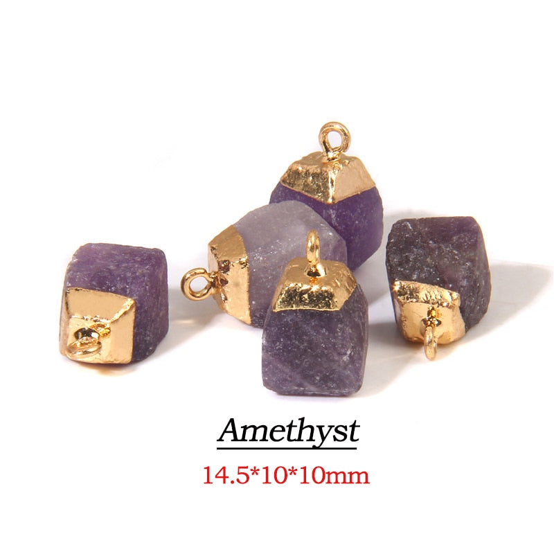 Gemstone Crystal Charm for Bracelet / Necklace (Bracelet / Necklace Sold Separately)