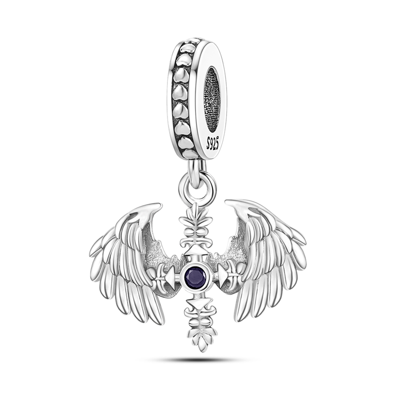 Egyptian Pharaoh Third Eye / Evil Eye Sterling Silver Charms for Necklace / Bracelet (Bracelet / Necklace Sold Separately)